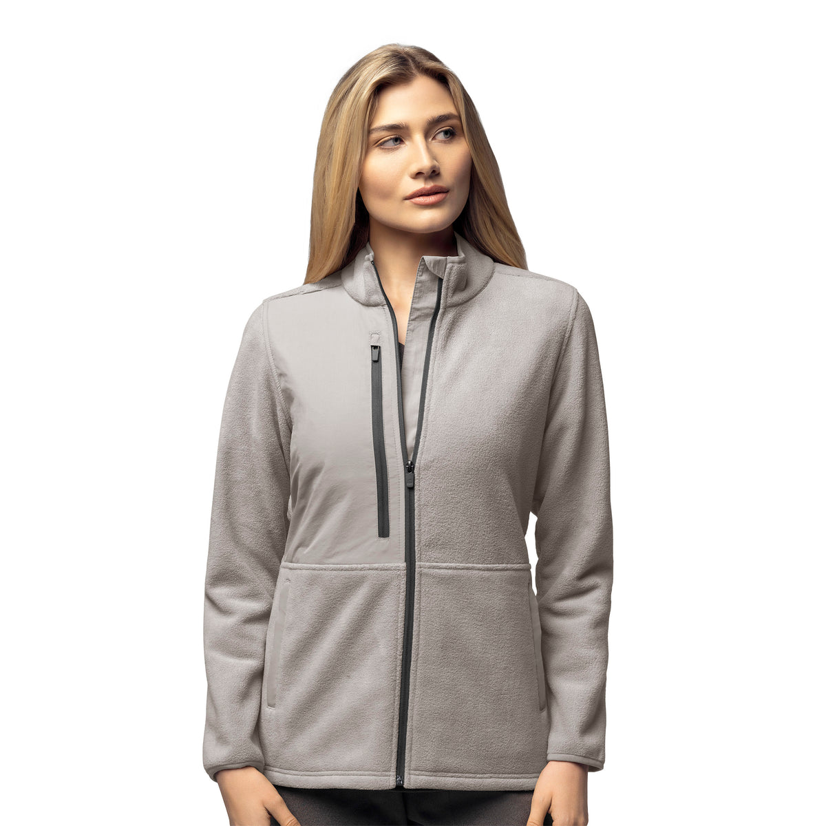 Argon micro pile fleece jacket woman