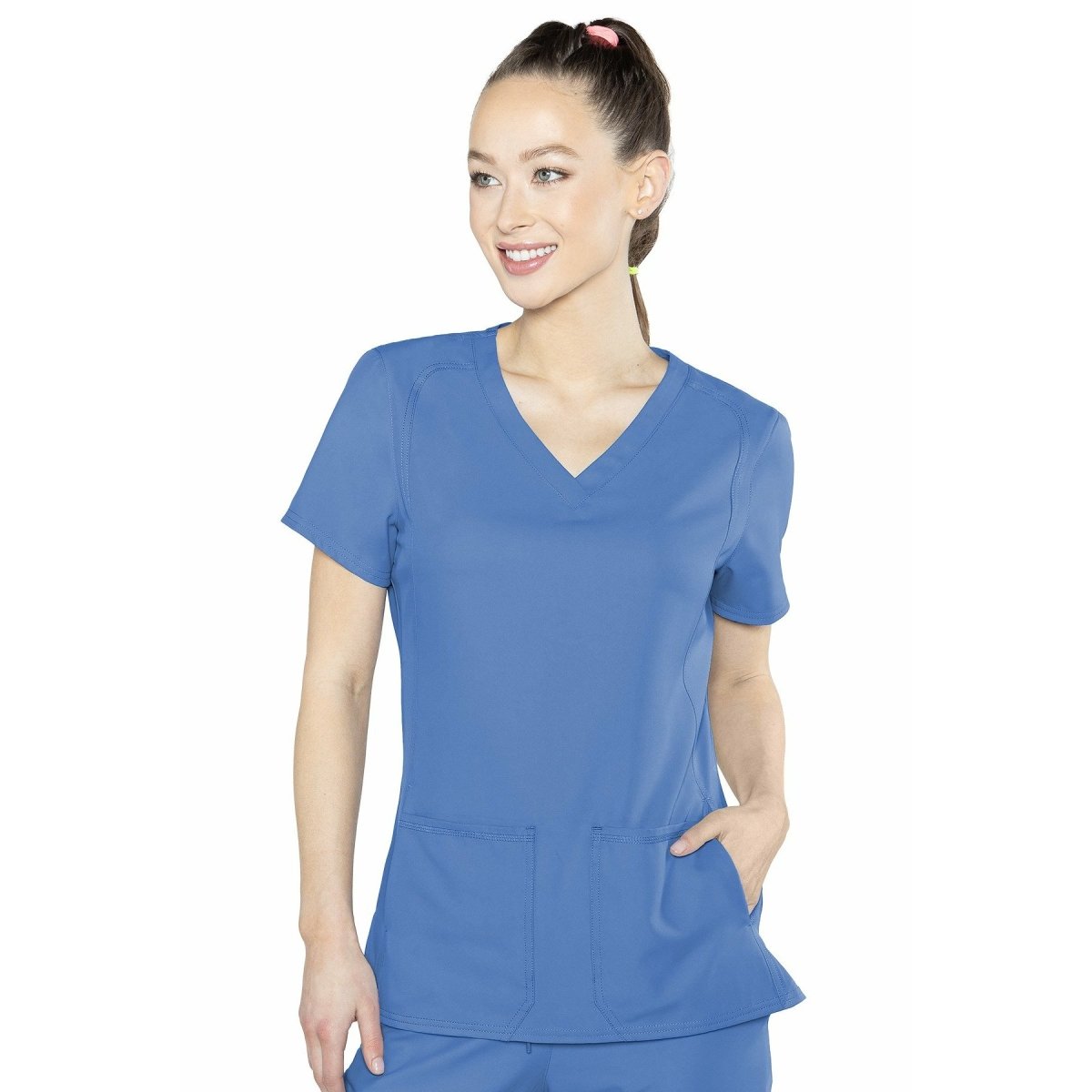 Med Couture Insight Side Pocket Top – Scrub Hub